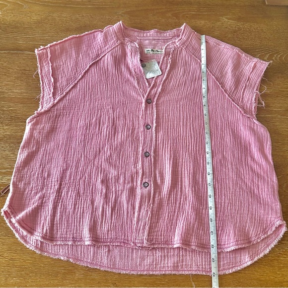 NWT Free People Women’s Dreamy Days Shirt Size Medium - Picture 9 of 10